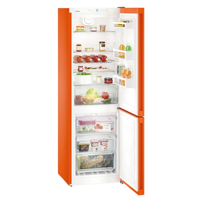 Liebherr CNNo 4313 Comfort Combination Fridge-Freezer in Neon Orange