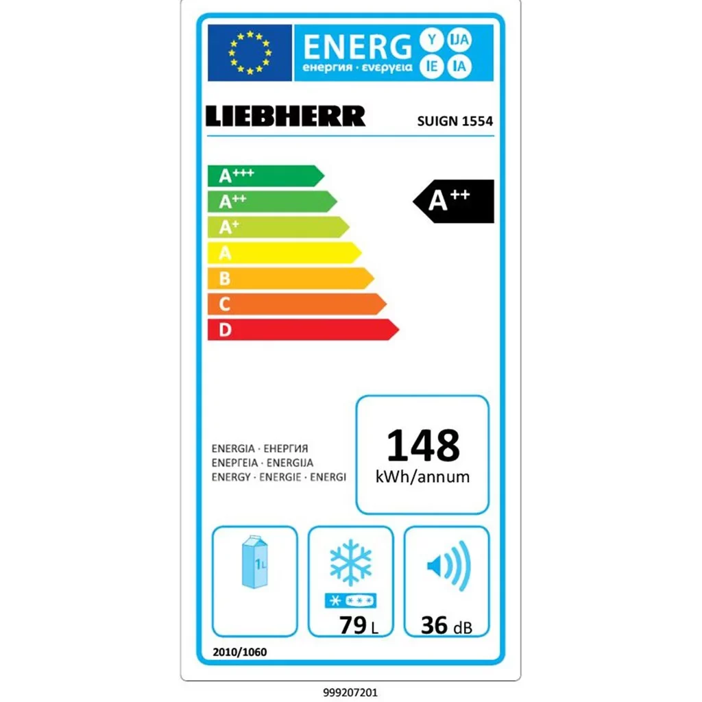 Liebherr Built-in SUIGN1554 Premium Under Counter Freezer